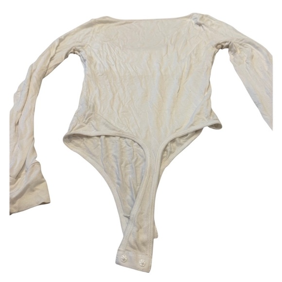 Free People Cotton White Body Suit - Picture 3 of 13